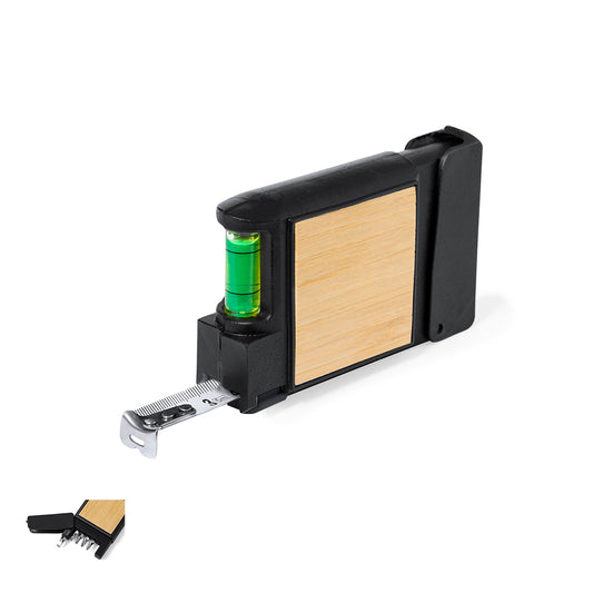 Fita Métrica Multiferramenta 3m em Bambu e ABS