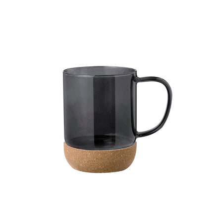 Caneca de Vidro Borossilicato 450ml com Design Único