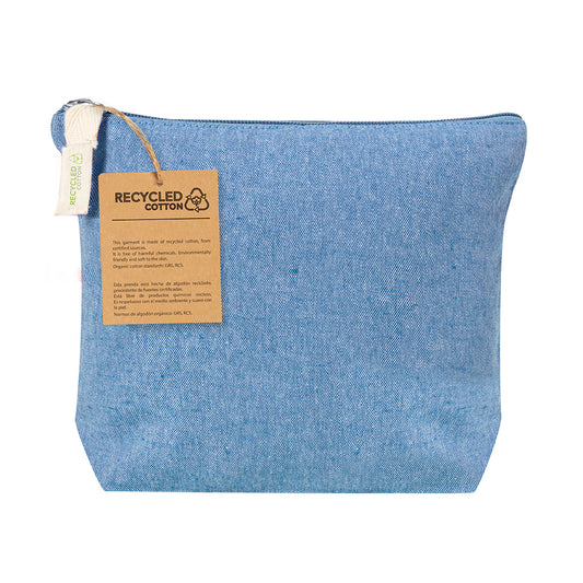 Necessaire Belix em Algodão Reciclado Colorido