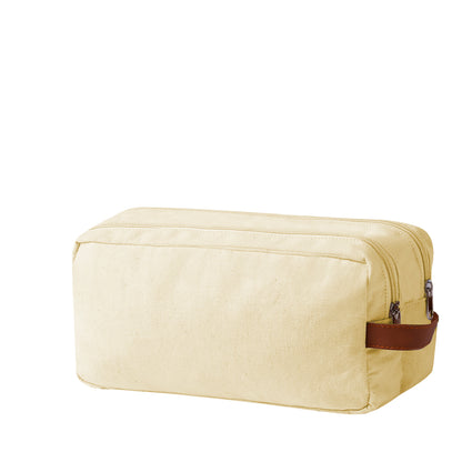 Necessaire Raberu com Duplo Compartimento em Canvas