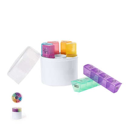 Pastillero Semanal Ablix Compacto e Colorido