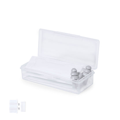 Kit Prático de Descanso com Tampões e Tiras Nasais