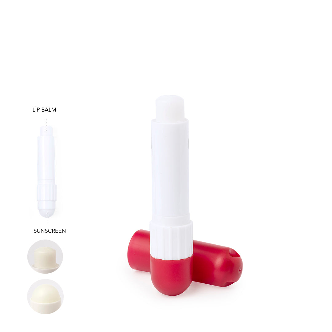 Set Bálsamo Labial e Protetor Solar SPF15/30
