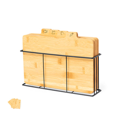 Conjunto de Tábuas de Corte em Bambu - Praticidade e Estilo