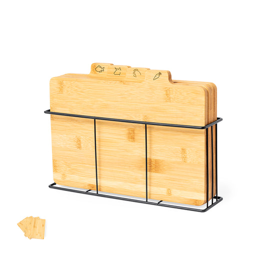 Conjunto de Tábuas de Corte em Bambu - Praticidade e Estilo