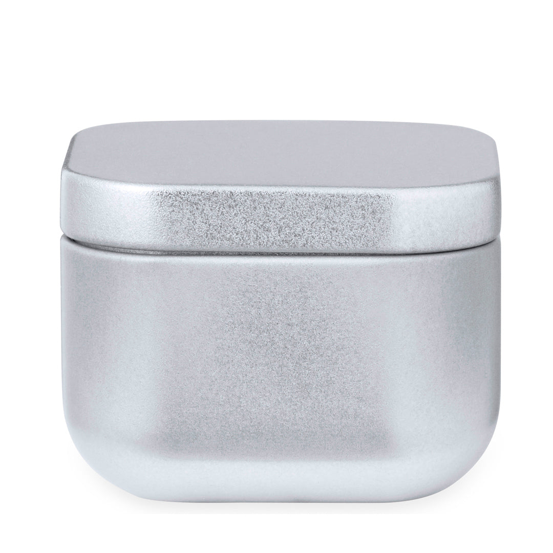 Vela Perfumada Elegante em Estanho - Aroma Baunilha