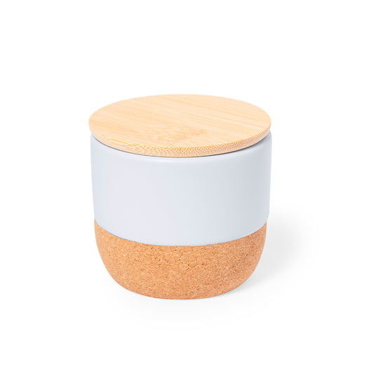 Vela Aromática Linho em Frasco de Cerâmica