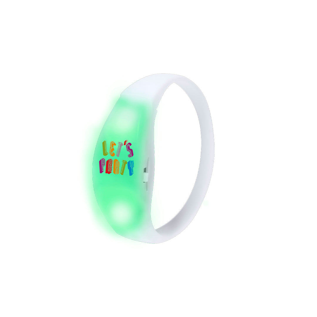 Pulseira LED Sedoria com Luzes Coloridas e Som
