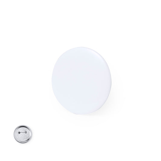Pin Branco Grande Versátil para Personalizar