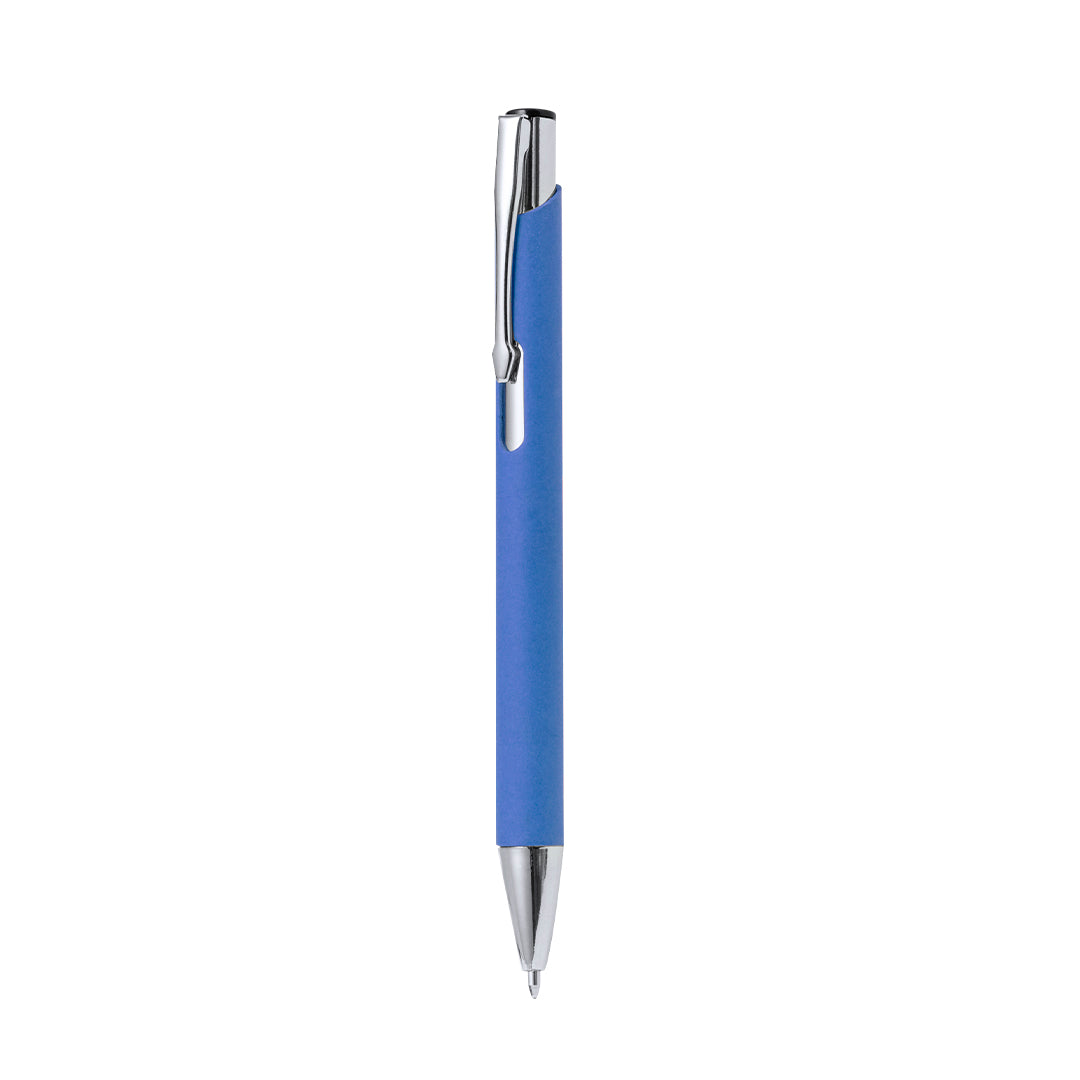 Caneta Nature com Corpo em Papel Reciclado e Tinta Azul