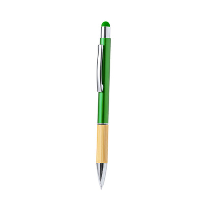 Caneta Puntero Elegante em Alumínio e Bambu