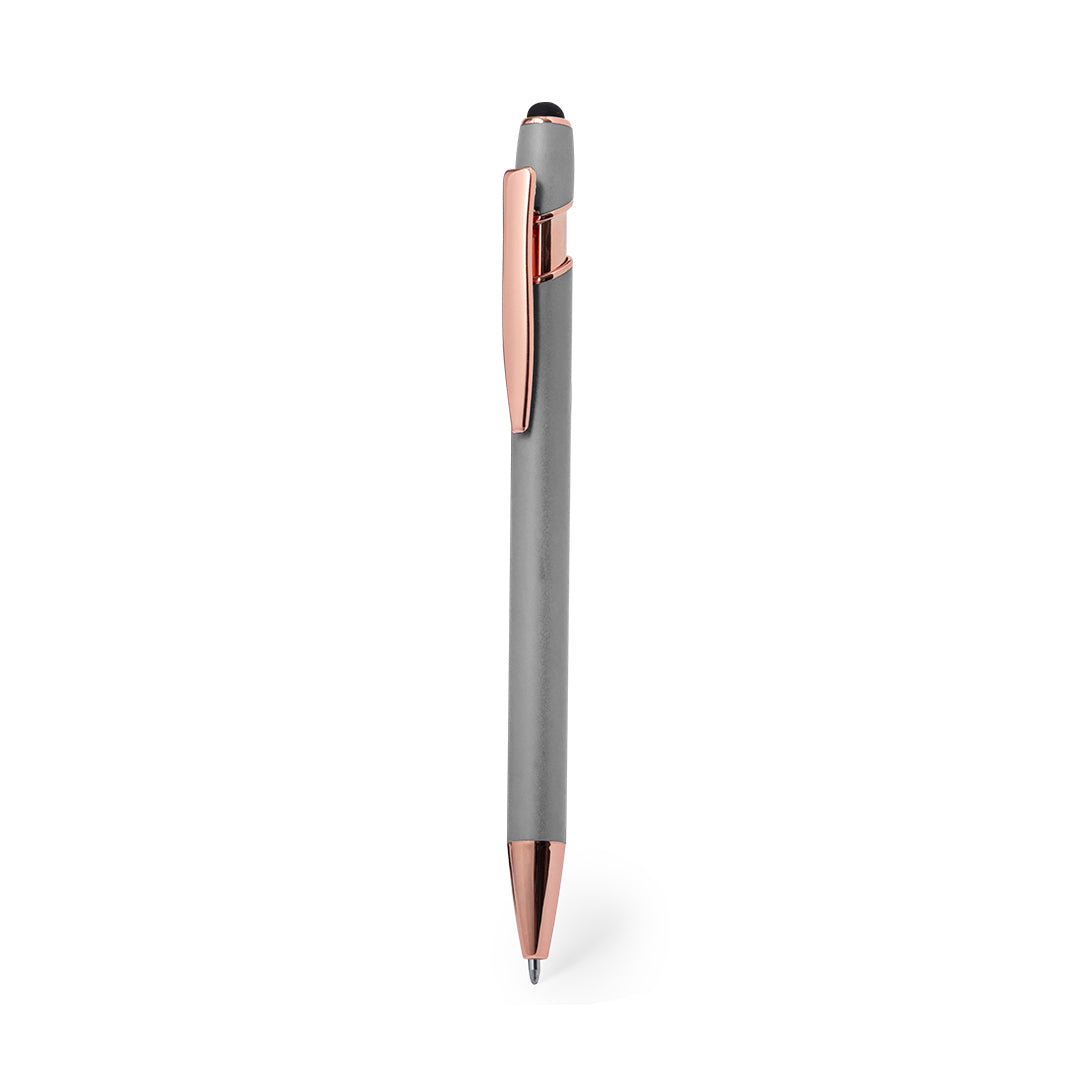 Lixor - Caneta Alumínio com Puntero e Clip Elegante