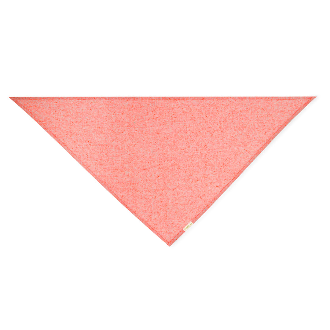 Lenço Triangular Extra Grande em Algodão Reciclado