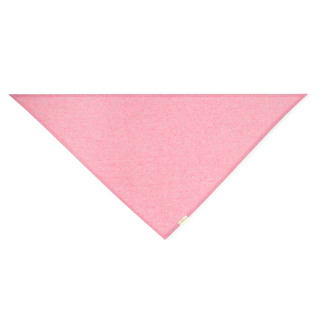 Lenço Triangular Extra Grande em Algodão Reciclado
