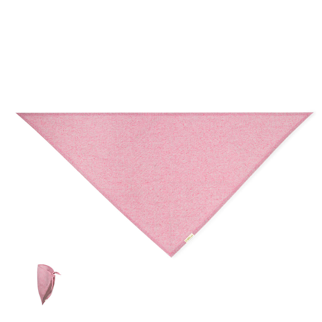 Lenço Triangular Extra Grande em Algodão Reciclado