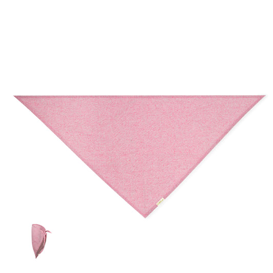 Lenço Triangular Extra Grande em Algodão Reciclado