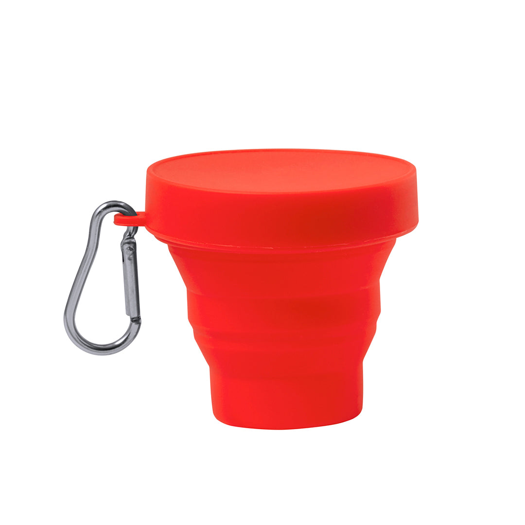 Vaso Plegável 'Klimt' 160ml com Mosquetão
