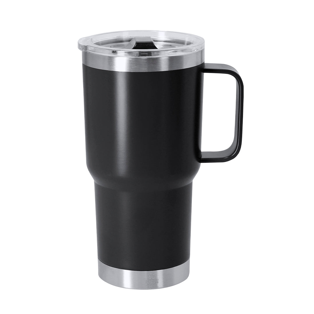 Caneca Térmica em Aço Inox Reciclado - 600ml