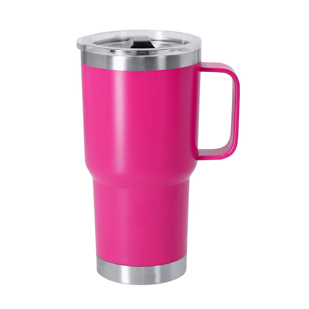 Caneca Térmica em Aço Inox Reciclado - 600ml