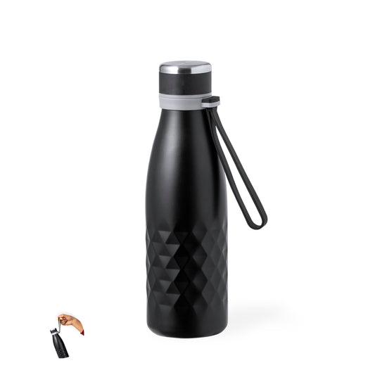 Hexor Bidão Térmico 550 ml em Aço Inox Elegante