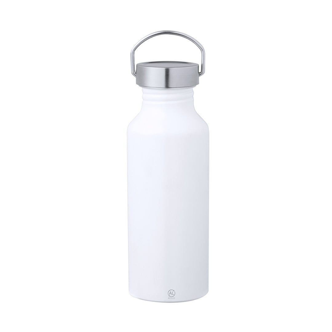 Bidão Zandor 650ml em Alumínio Reciclado Brilhante
