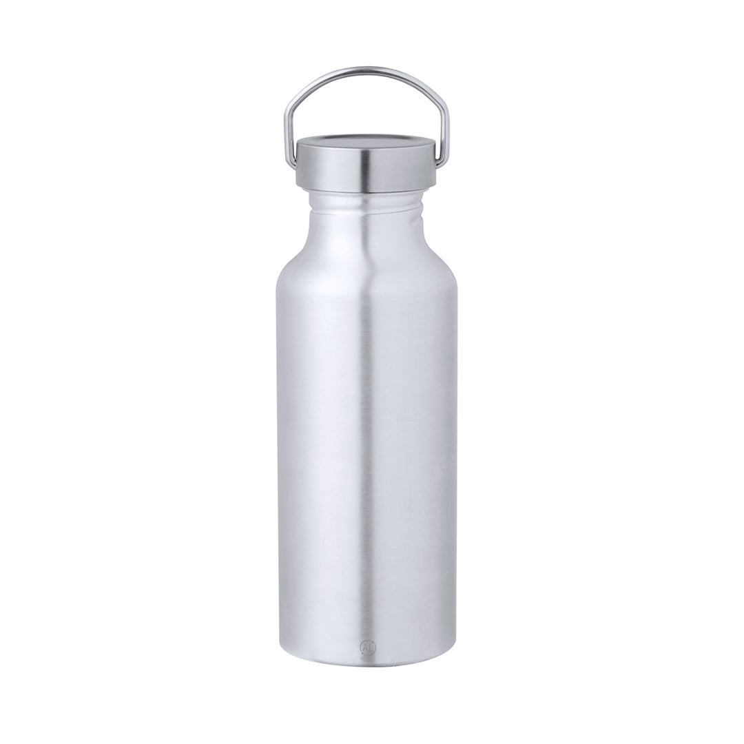 Bidão Zandor 650ml em Alumínio Reciclado Brilhante
