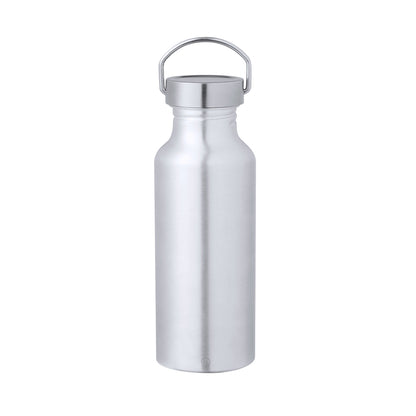 Bidão Zandor 650ml em Alumínio Reciclado Brilhante