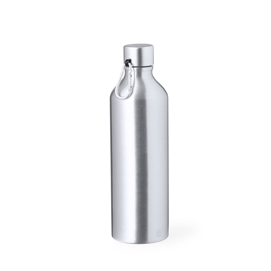 Bidão de Alumínio Reciclado 800 ml com Mosquetão