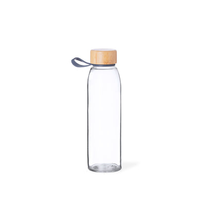 Bidão de Vidro Toniox 500 ml com Tampa de Bambu