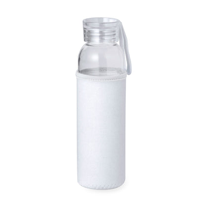 Bidão de Vidro 500ml com Asa de Silicone Colorido