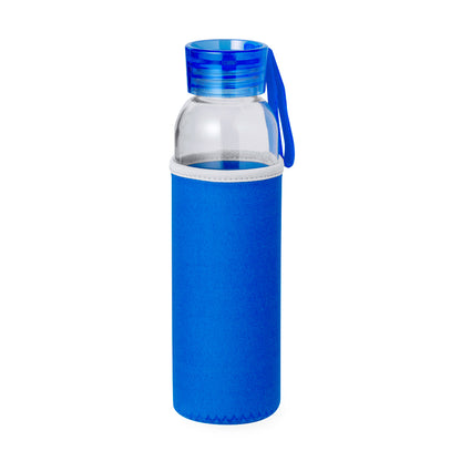 Bidão de Vidro 500ml com Asa de Silicone Colorido