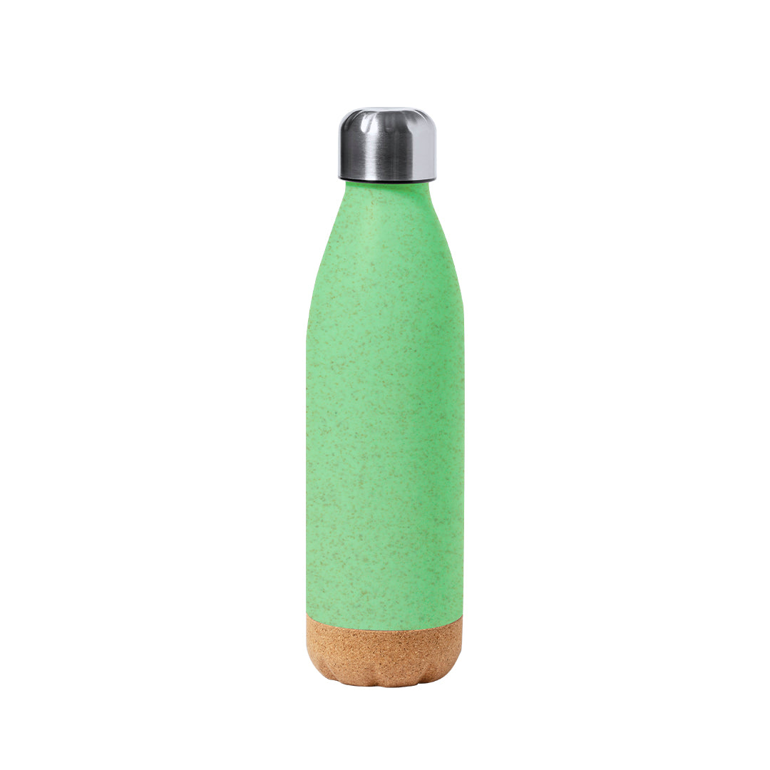 Bidão Stroud 650 ml com base de cortiça e tampa inox