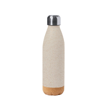 Bidão Stroud 650 ml com base de cortiça e tampa inox