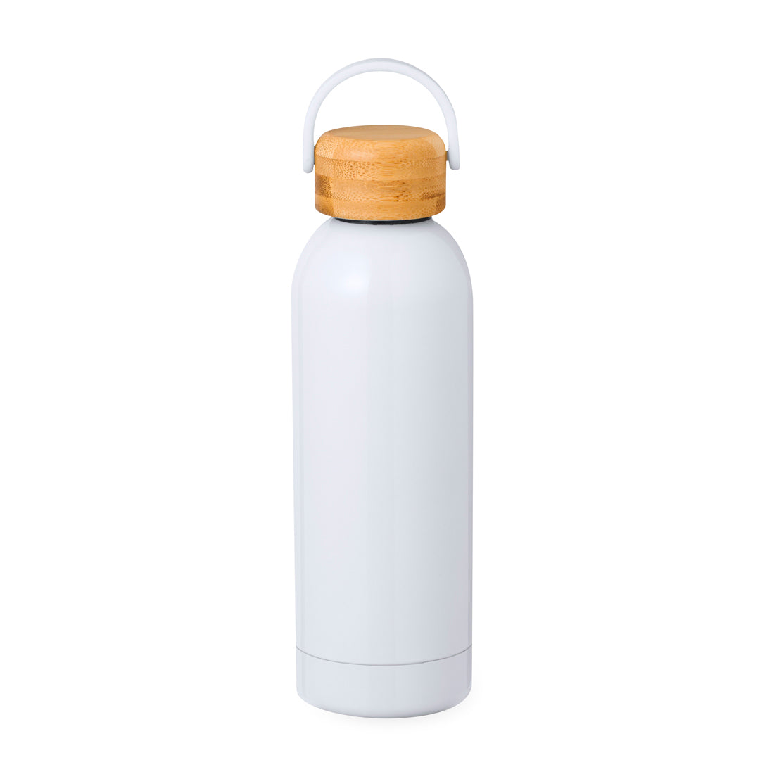 Bidão Térmico Jano 500ml em Aço Inox Branco