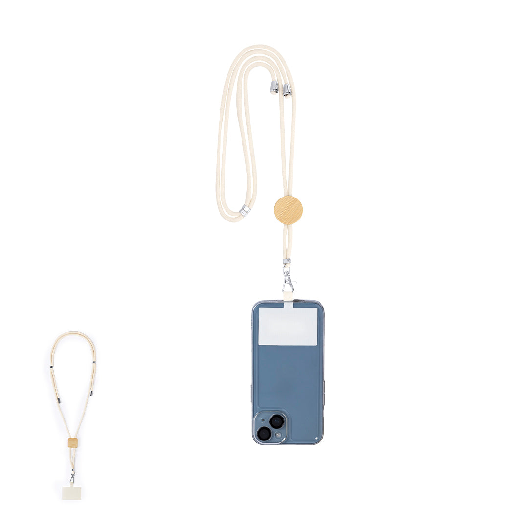 Reuter - Porta-smartphone em Algodão e Bambu