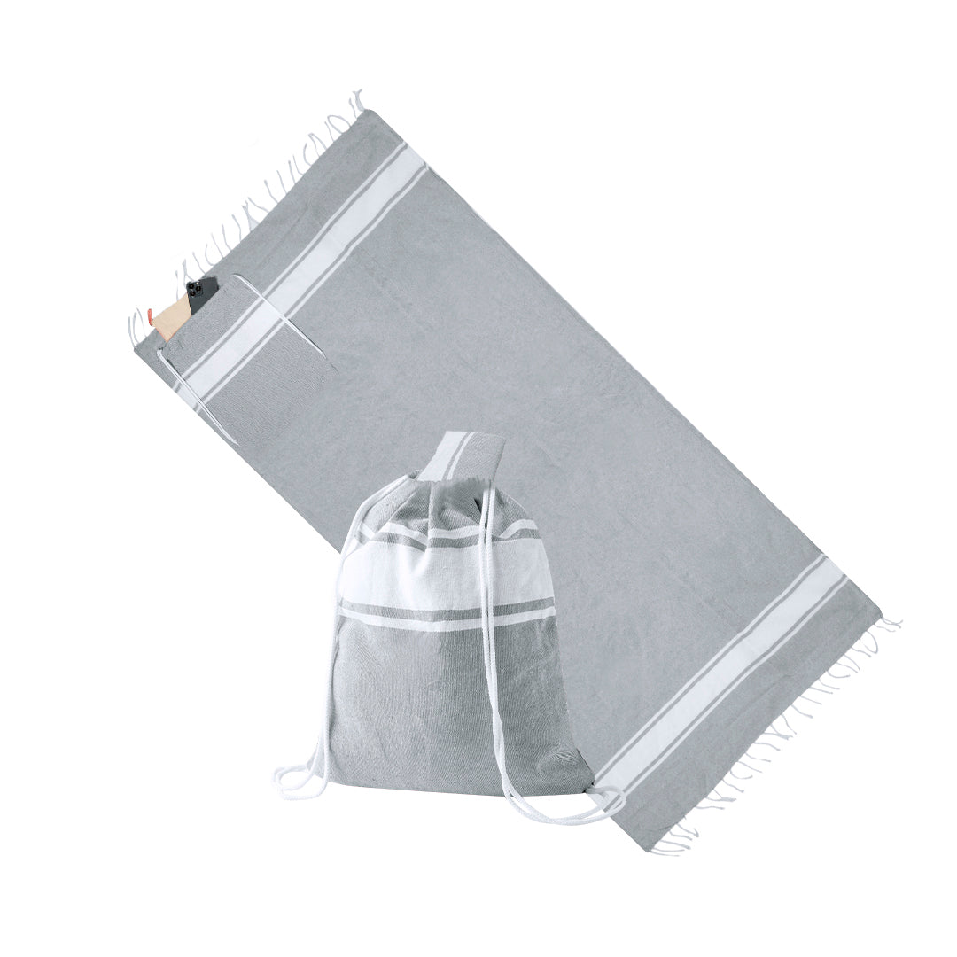 Mochila Pareo em Algodão Reciclado - Prática e Estilosa