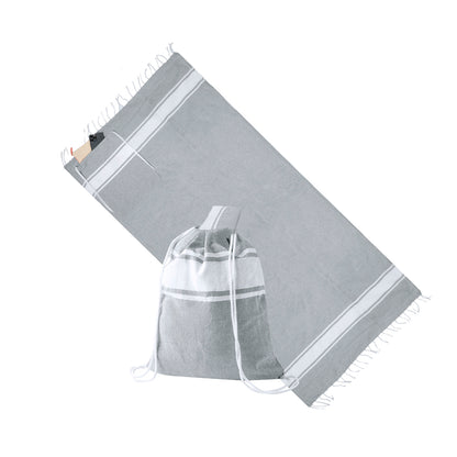 Mochila Pareo em Algodão Reciclado - Prática e Estilosa