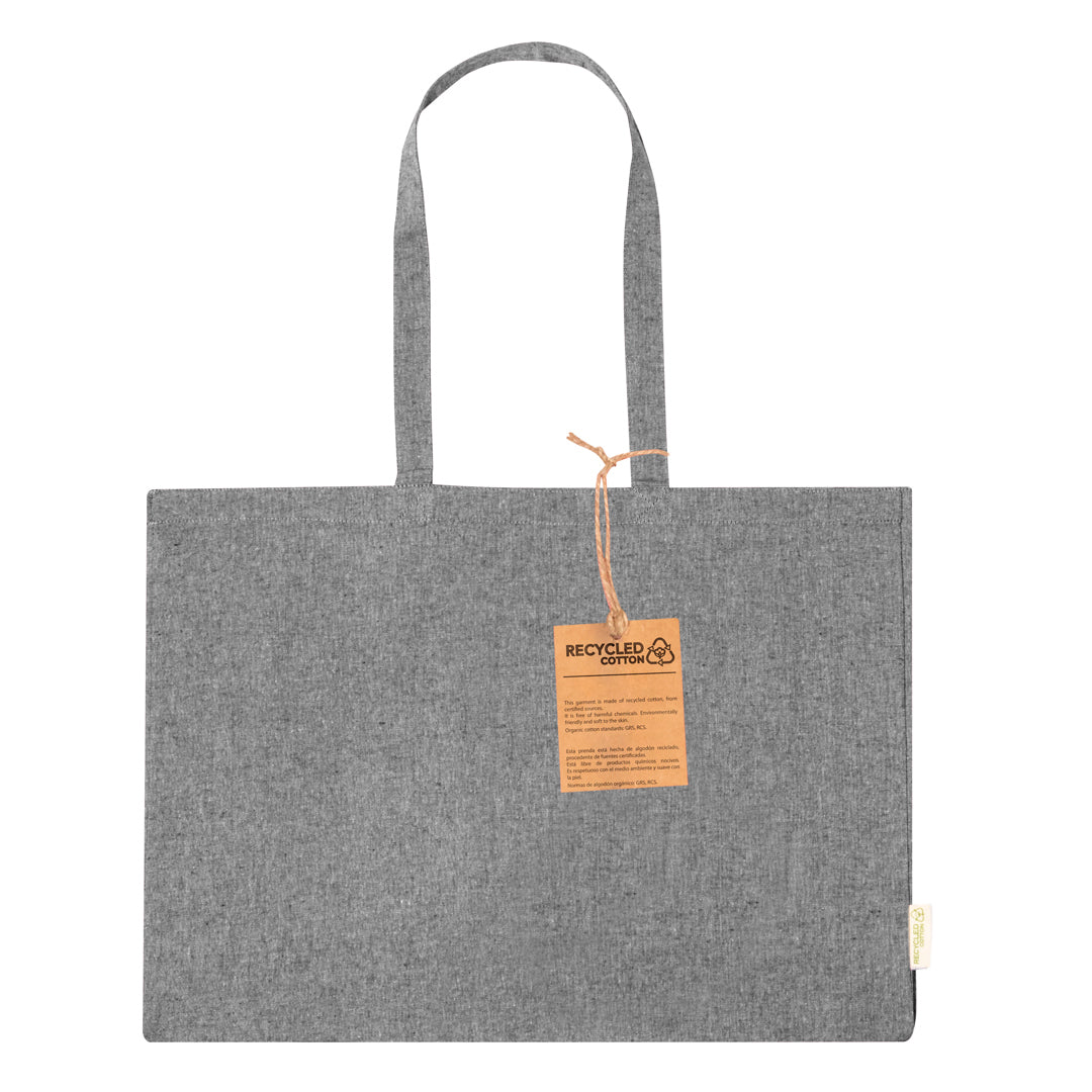Bolsa em Algodão Reciclado Resistente e Ecológica