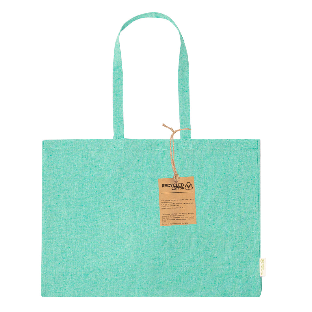 Bolsa em Algodão Reciclado Resistente e Ecológica