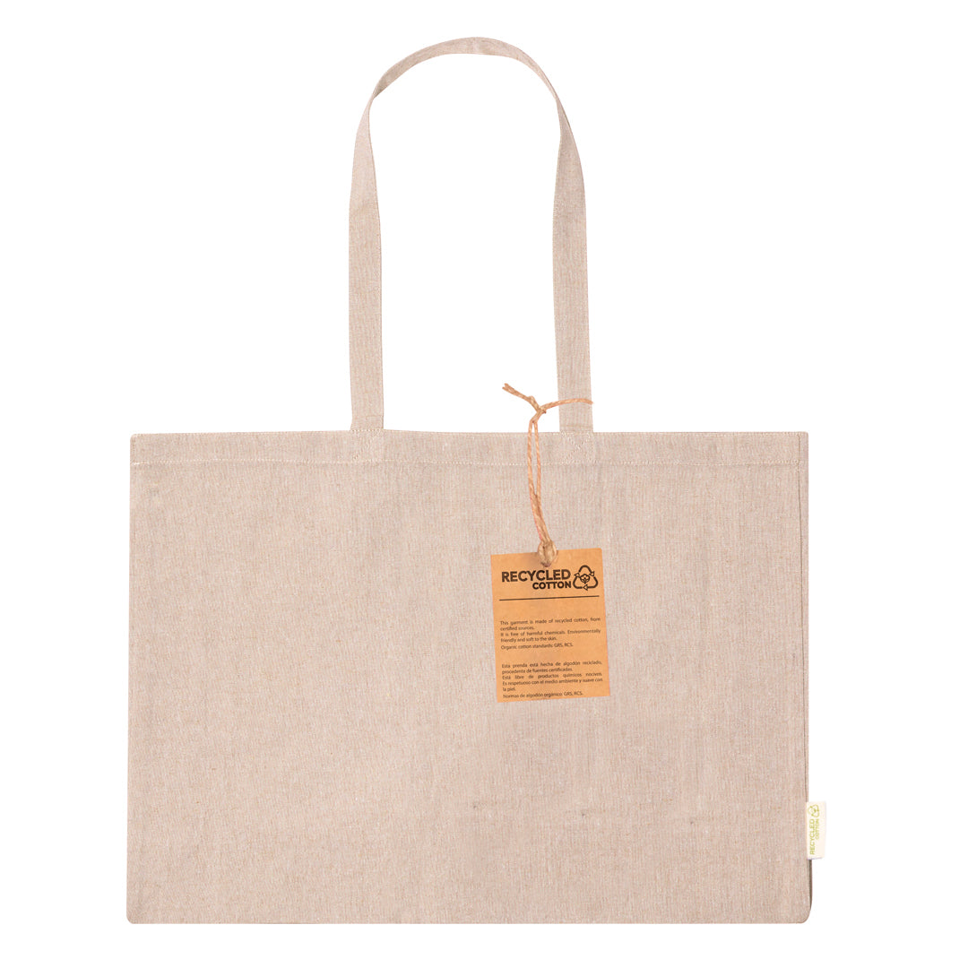 Bolsa em Algodão Reciclado Resistente e Ecológica