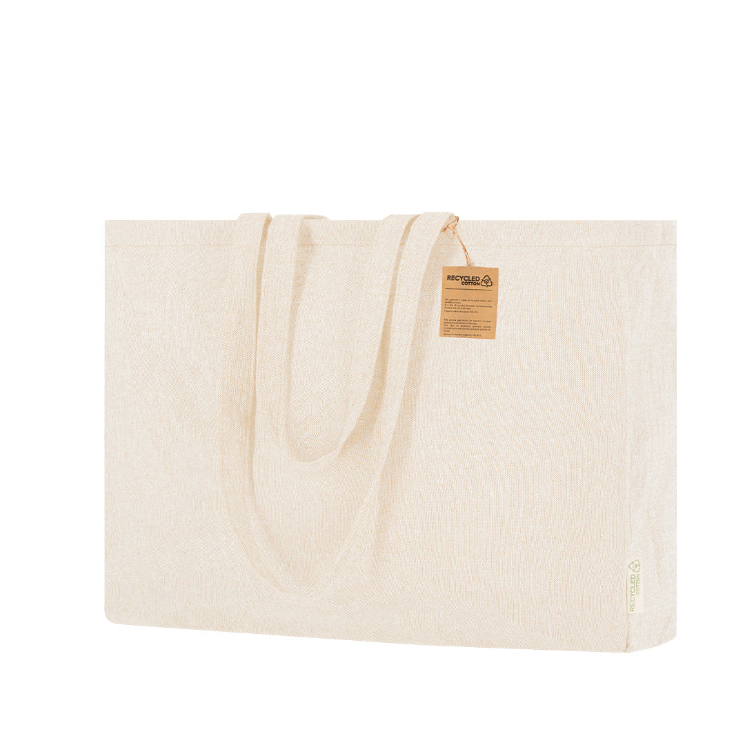 Bolsa em Algodão Reciclado Resistente e Ecológica