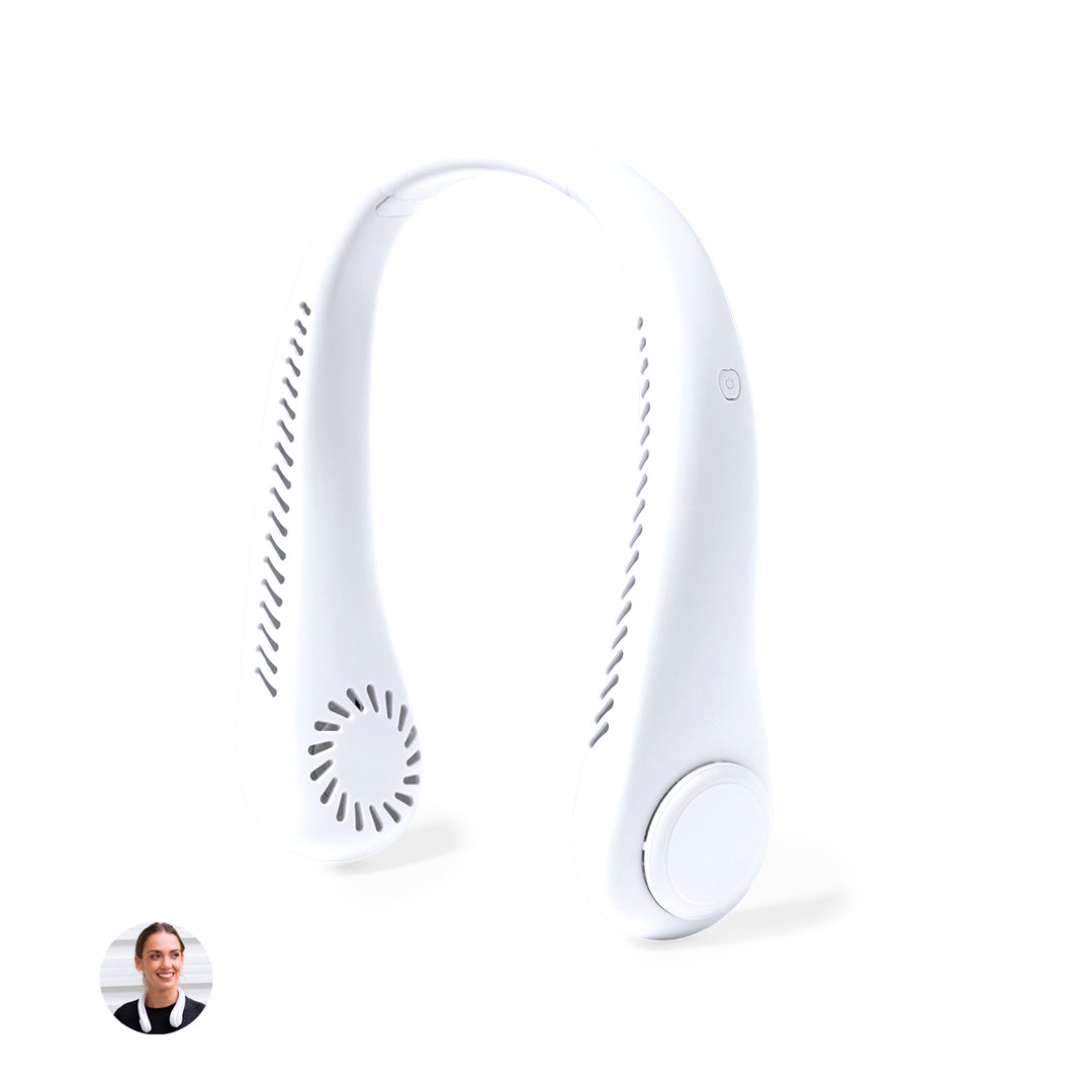 Ventoinha Portátil Elegante com Design de Colar