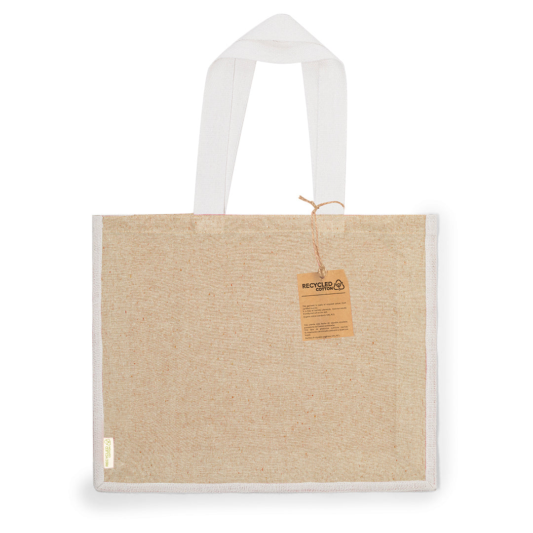 Bolsa Talara em Algodão Reciclado e Juta