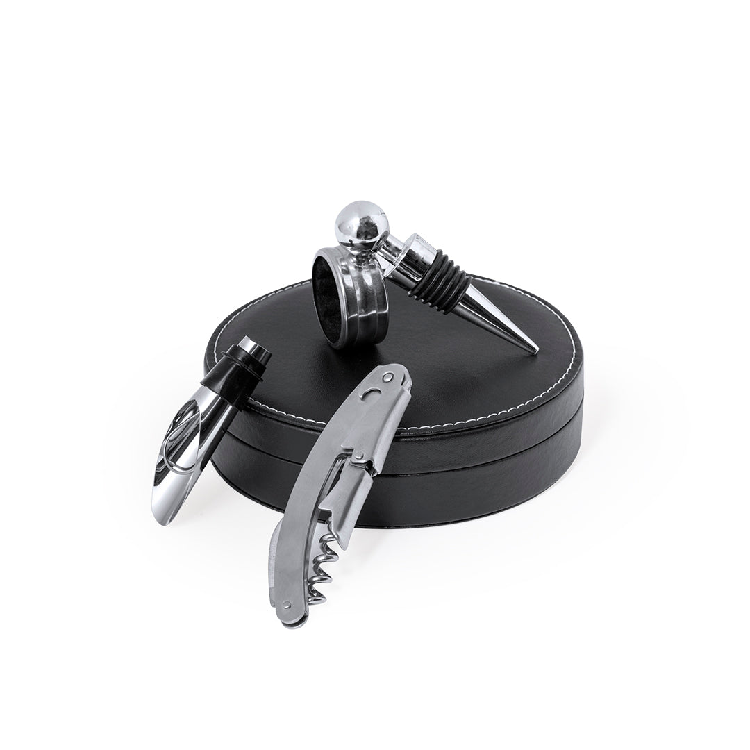Set de Vinhos Albion em Polipiel Elegante