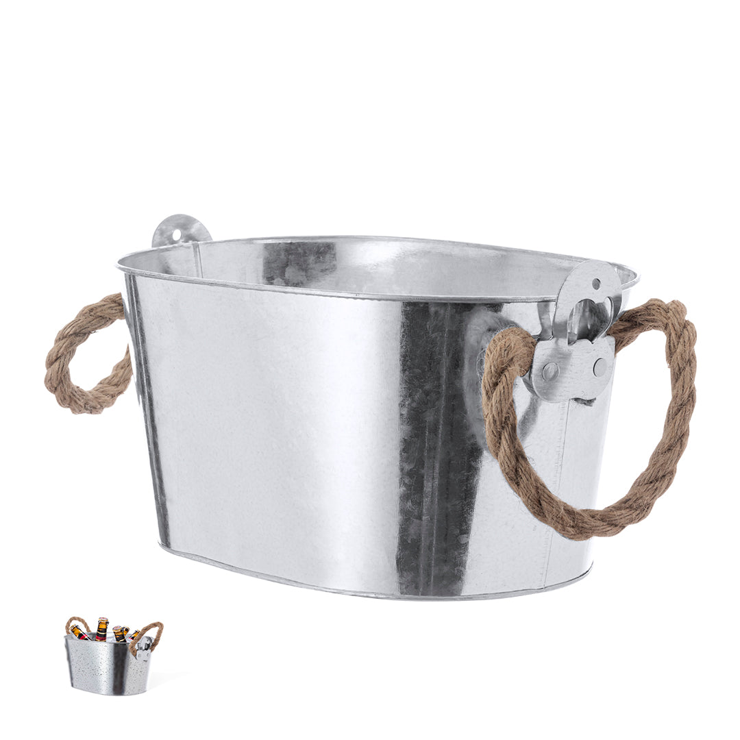 Cubo Metálico Yuzux 6L com Abridores e Asas
