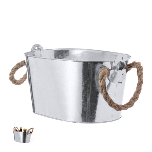 Cubo Metálico Yuzux 6L com Abridores e Asas