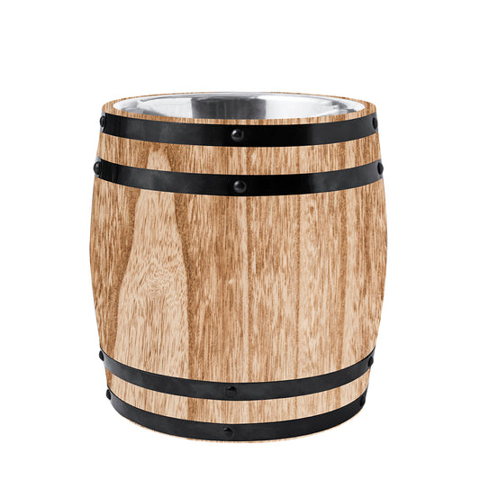 Cubitera Tonend em Aço Inoxidável e Madeira 3L