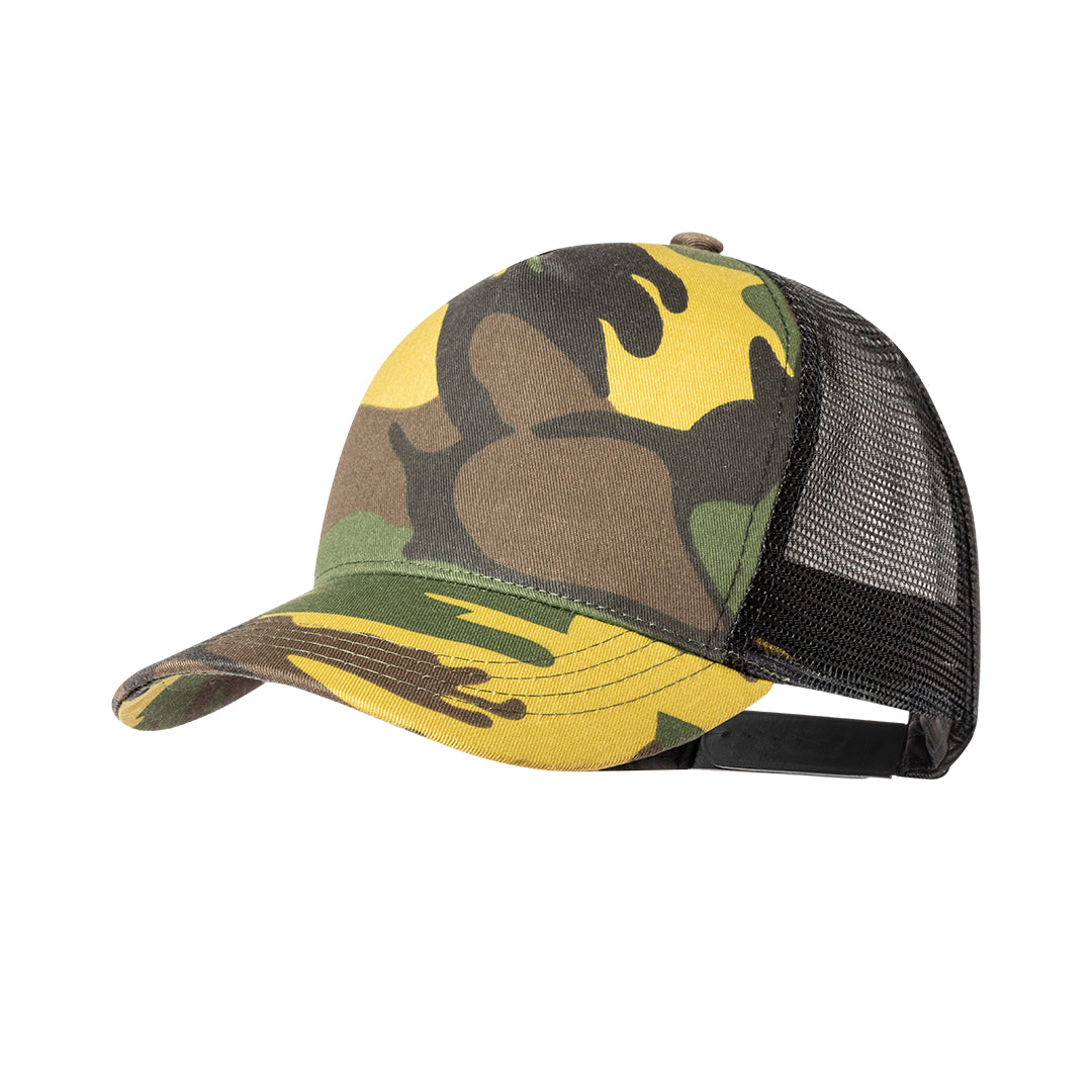Gorra Camuflada RPET Ajustável Sustentável
