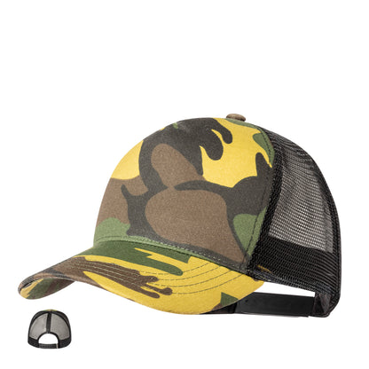 Gorra Camuflada RPET Ajustável Sustentável