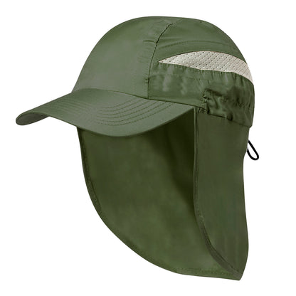 Gorra Desportiva Bicolor com Proteção Solar